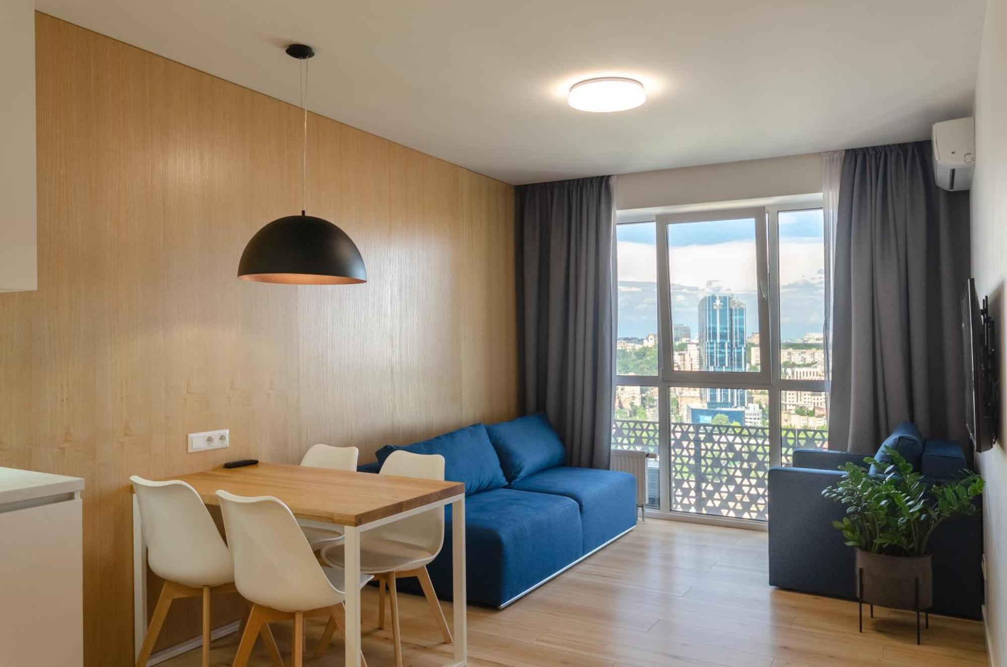 Petrovdom 205-206 Panoramic City View Apartments At Rc Kvartet, Central Railway Station Kiew Exterior foto